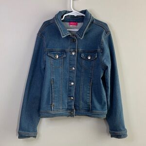 Zunie girls size L (10/12) Classic Blue Jean Jacket